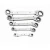 Import 5pcs flat ratchet spanner with box Double Ring Wrench from China