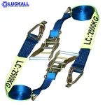 5ton 50mm 2" Truck Lashing Strap Ratchet Tie Down