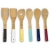 Import 6 Pieces Kitchen Set Serving Tools Cooking Utensil Natural Wooden Bamboo Cooking & Serving Utensils from China