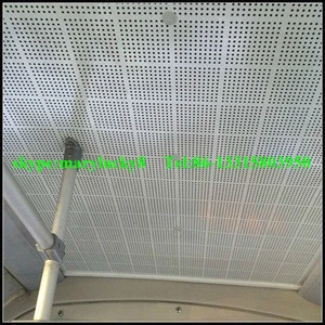 600x600 perforated metal aluminum ceiling tile