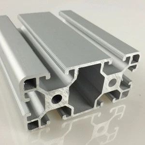 6063 t5 alloy aluminium profile section compatible with Bosch