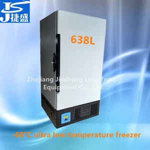 -60C degree ultra low temperature upright freezer 638L ultra cold freezer for tuna deep sea fishing laboratory sample freezer