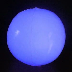 60cm 80cm 100cm Flap Sensor Giant Led Beach Ball Inflatable PVC Ball