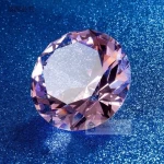 60mm glass crystal diamonds paperweight for wedding decor and souvenir gifts