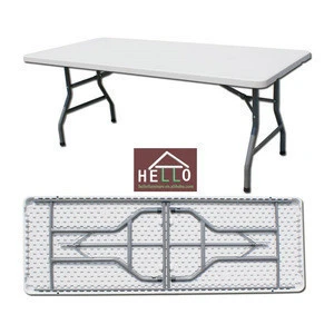 6ft used outdoor plastic folding tables and chairs for event