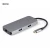 Import 7 in 1 USB 3.1 Type C Hub To 4K HDMI RJ45 PD TF SD Card Reader Universal Docking Station from China