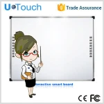 70'' 82'' 85'' 92'' 99'' white digital board for school/electronic writing board/mobile smart board