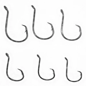 7385 Top quality high carbon steel sea large fishing single hooks with Circled, boat fishhook