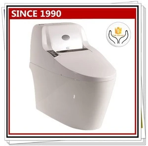 745W bathroom siphonic full-automatic one piece intelligent toilet bowl