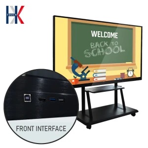 75-inch white board smart Board Interactive flat panel LED touch display whiteboard Educational Equipment