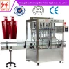 8 heads automatic bottle filling machine for ketchup/oils/sauce/cosmetic