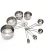 Import 8 Pieces Hot Selling Factory Supplier Rose Gold Stainless Steel Measuring Cups and Spoons from China
