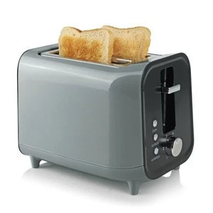 800W power Customize Logo Cool Touch 2 Slices Toaster with Music