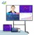 86 Inch Touch Screen All in One PC Waterproof Android Interactive Board White Dry Erase Board Magnetic Wheels