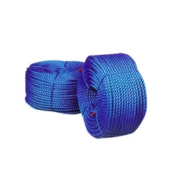 8mm x 20m P.E blue 770 LBS Twisted rope