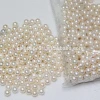 9-9.5 mm AAA white round loose wholesale freshwater pearls