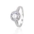 Import 925 finger sterling silver women diamond engagement wedding ring from China