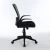 Import adjustable armrests black fabric office chair Back Support Mesh chair from China
