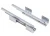 Import adjustable metal full extension telescopic bracket channel ball bearing drawer slides from China
