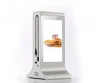 Advertising Equipment for Coffee House Chain Bars Restaurant Table Power Bank Indoor 7 Inch LCD Digital Advertising Screen