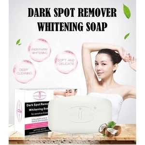 Aichun Beauty Guangzhou Wholesale Best Selling Natural 3 days quick milk whitening best skin bath dark spot body whitening soap