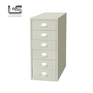  China supplier helmer 6 drawers mobile steel filing cabinet