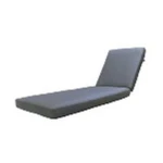 All Weather Plain Sunbed Sun Lounge Cushion for Outdoor