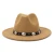 Import Amazon Hot Sale Metal Belt Retro Top Hat Unisex Panama Jazz Hat Fedora Hats from China