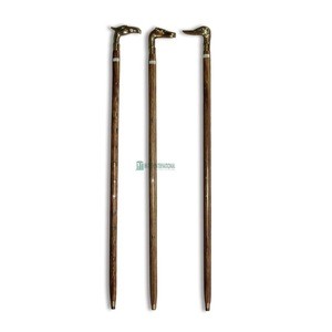 Animal Head Walking Sticks - Canes - Metal Head - Elegant - Handmade - Designer - Bulk India Wholesale Manufacturer