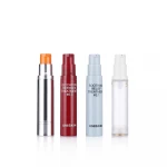 AS plastic round 5ml 10ml cosmetic airless pump bottle