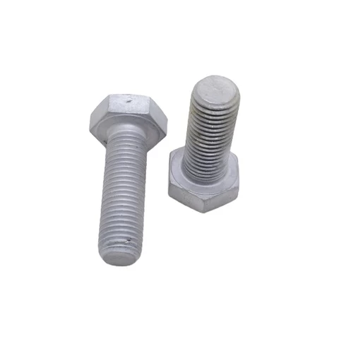 ASTM A325 Full Thread Heavy Hex Bolt ANSI Galvanized Carbon Steel Grade 8.8 HDG Hex Bolts and Nuts