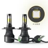 Auto Lighting System 10000 Lumen LED 4 Sides Auto 9007 9005 9006 h11 h7 Headlight LED H7 H4 Car LED Headlight