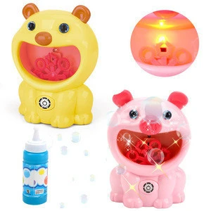 Automatic Bubble Machine Toys for Kids Toddlers Outdoors,Kids Bubble Bath Bubble Maker Machine for Bathtub,Bubble Blower Machine