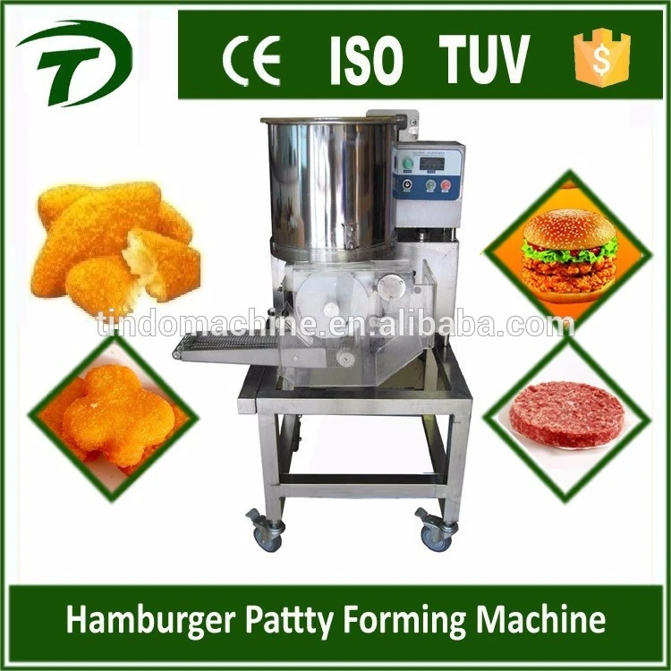 Automatic Chicken Nuggets Fish Fillet Beef Burger Machine Meat Processing Plants Food &amp; Beverage Factory Ordinary Product 1 YEAR