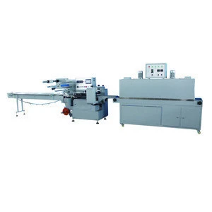 Automatic filter tissue thermo film shrink packing machine