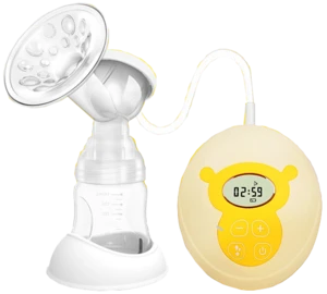Automatic Newborn Baby Feeding Double Electric Breast Pump Milk Pumps with Milk Bottle Cold Heat Pad for Mothers