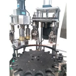 Automatic single head aluminum ropp sealing/closing equipment glass bottle whisky/olive oil/vodka capping machine