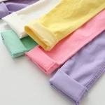 B10932A children girls candy colors pencil pants wholesale girl's pants