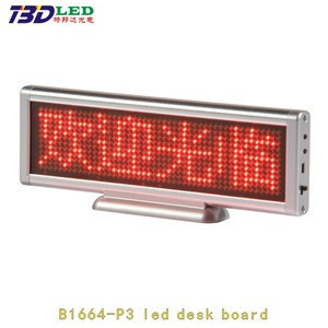 Buy B1664 Mini Led Moving Message Sign Display Panel Advertisement Usb ...