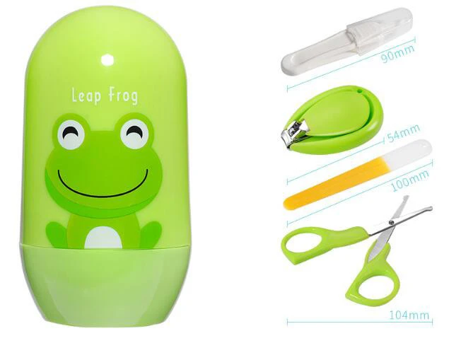 Baby safety care scissors 4 piece set barrel nail clipper