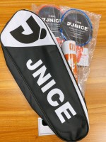Badminton racket set 2 carbon rackets and a bag and Nylon shuttlecock 6 pieces