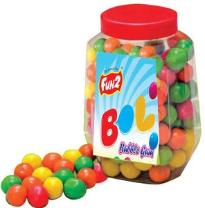 ball shape colorfull bubble gum manufacturer/bubble gum with filling