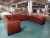 Import Bar Lounge Restaurant Round Corner Cafe Bege Leather Booth Seating Design from China