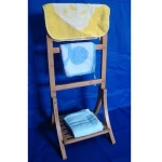 bathroom standing /wood Bamboo portable towel rack