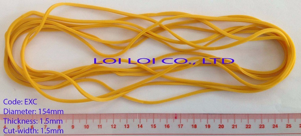 Beautiful BEST Selling Industrial Rubber band custom size / Strong Durable rubber bands use for packing or special purpose
