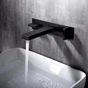 Beautiful design bathroom sinks black taps basin faucet