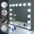 Import BEAUTME Hollywood Salon Vanity Make Up Wall Bathroom Makeup Mirror With LED Light Bulb Lamp from China