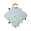 Best price soft toy silicone teether sublimation plush kids chewing baby comfortable security blanket