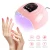Import Best quality LED display UV lamps equipment automatic sensor portale 54W rechargable nail dryer lamp from China
