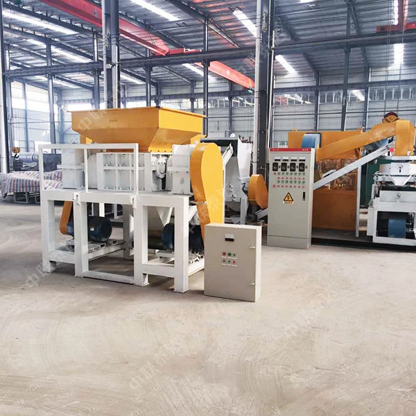 Best Sell 600 Model Electrical Waste Copper Alumina Cable Wire Metal Steel Scrap Crusher Shredder Separator Recycle Machine